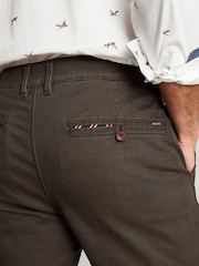 Joules Stamford Khaki Green Slim Fit Chinos - Image 5 of 6