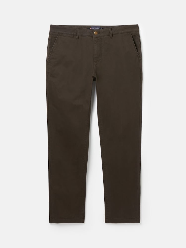 Joules Stamford Khaki Green Slim Fit Chinos - Image 6 of 6