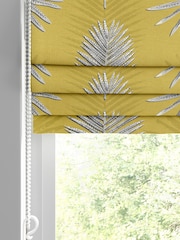 Sunflower Yellow Sellus Made To Measure Roman 100% Cotton Blinds - Image 2 of 6
