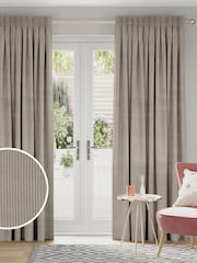Stone Natural Jangga Made To Measure Curtains - Image 1 of 9