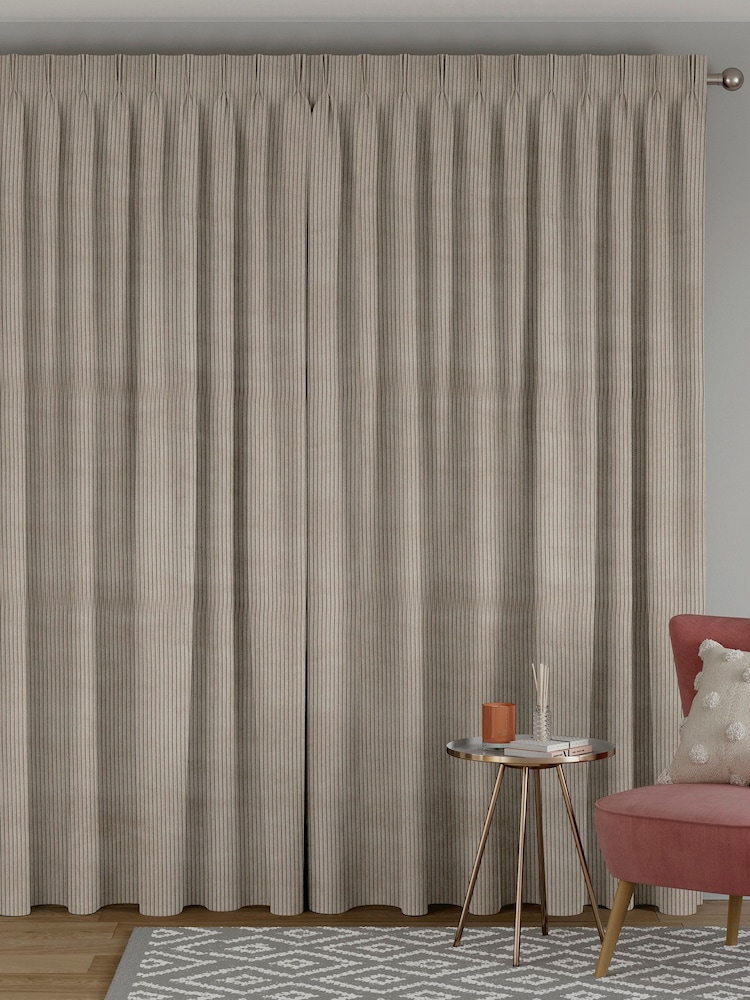 Stone Natural Jangga Made To Measure Curtains - Image 2 of 9
