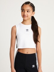 adidas Originals Adicolor Crop Tank Top - Image 1 of 8