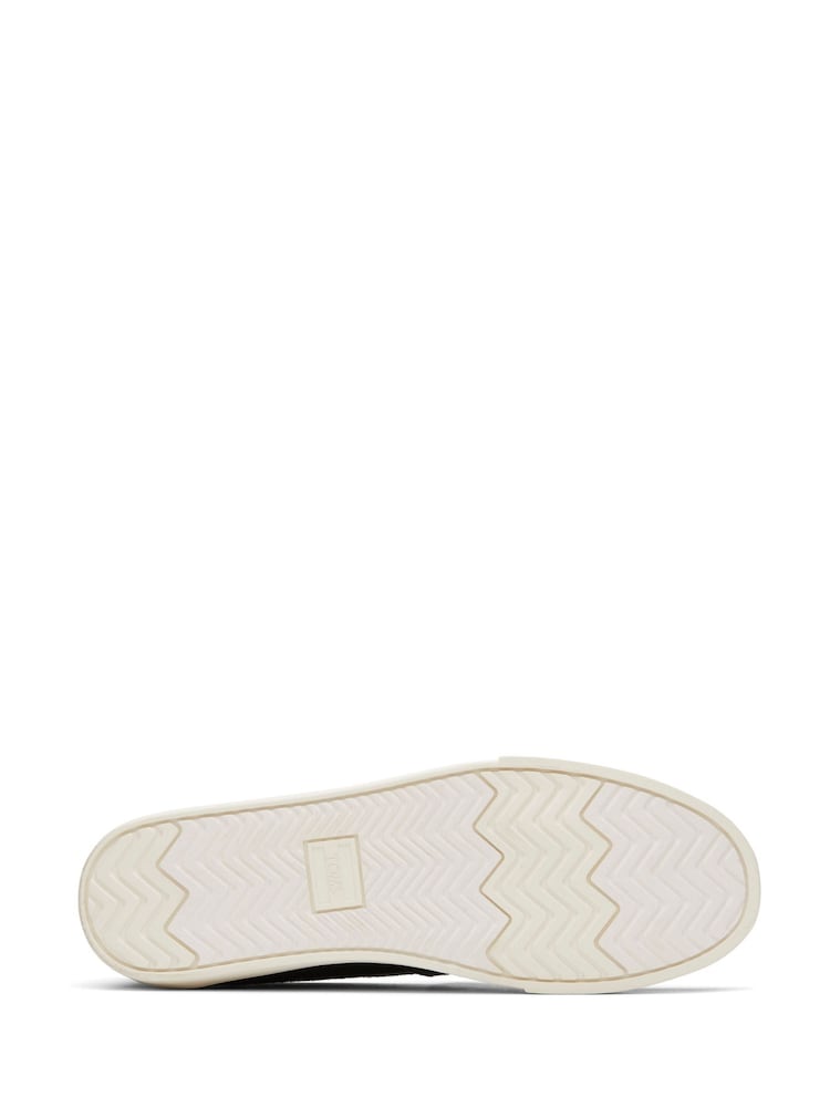 Toms Black Vegan Alpargata Cupsole Shoes - Image 5 of 5
