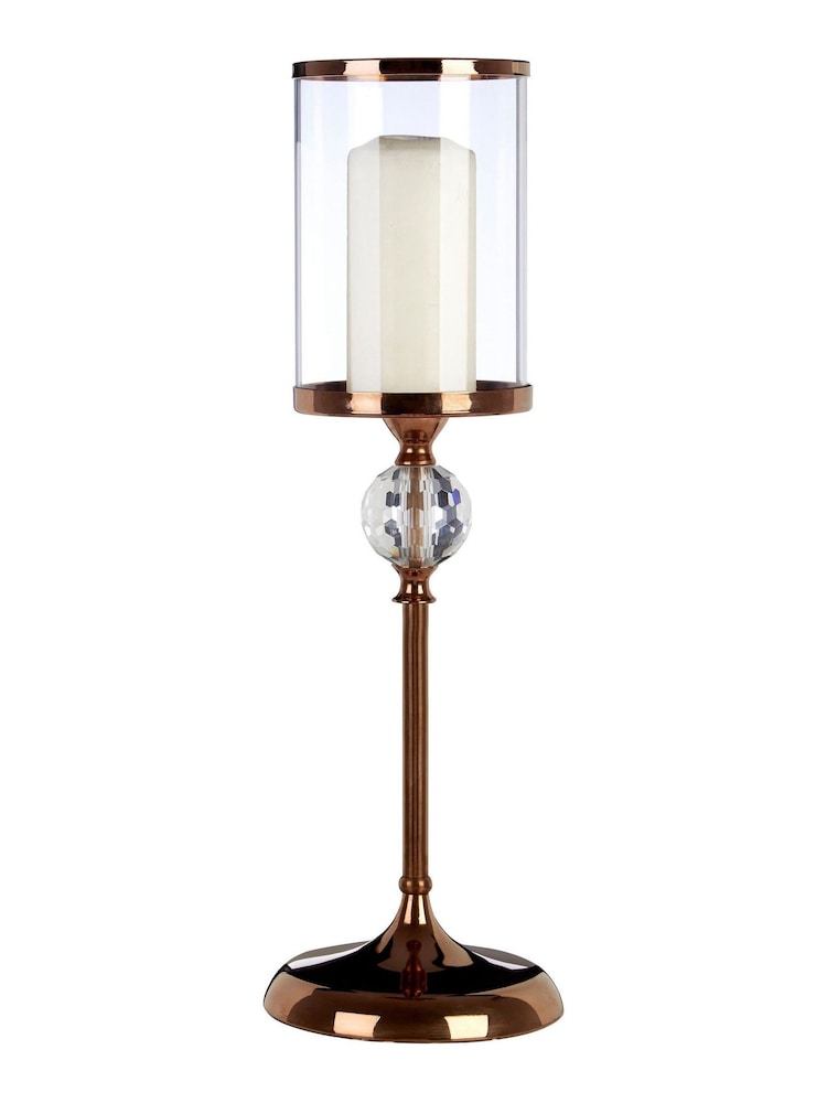 Fifty Five South Gold Crystal Candle Holder - Image 3 of 3