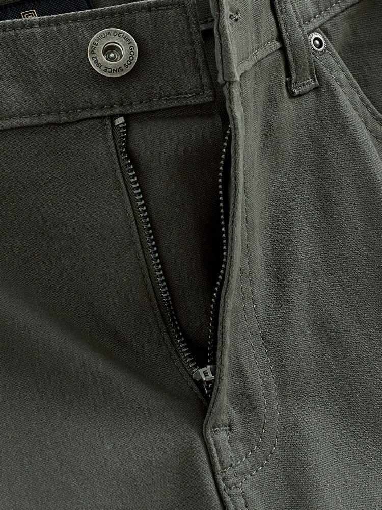 Khaki Green Motionflex 5 Pocket Chino Shorts - Image 7 of 7 Khaki Green Motionflex 5 Pocket Chino Shorts - Image 7 of 7
