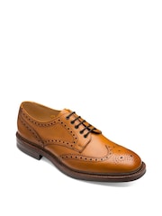 Бежевый - Loake броги из обжженной опойковой кожи Chester - Image 2 of 4