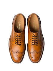 Бежевый - Loake броги из обжженной опойковой кожи Chester - Image 3 of 4