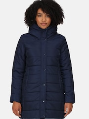 Regatta Pamelina Black Longline Insulated Jacket - Image 1 of 9