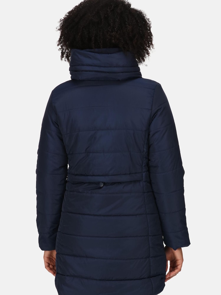 Regatta Pamelina Black Longline Insulated Jacket - Image 2 of 9
