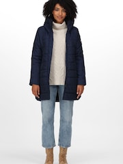 Regatta Pamelina Black Longline Insulated Jacket - Image 3 of 9