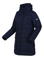 Regatta Pamelina Black Longline Insulated Jacket - Image 7 of 9