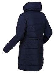 Regatta Pamelina Black Longline Insulated Jacket - Image 8 of 9