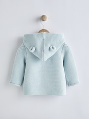 Pale Blue Baby Knitted Cardigan (0mths-3yrs) - Image 2 of 5