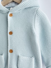Pale Blue Baby Knitted Cardigan (0mths-3yrs) - Image 3 of 5
