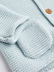 Pale Blue Baby Knitted Cardigan (0mths-3yrs) - Image 5 of 5