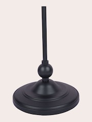 Laura Ashley Black Ludchurch Complete Floor Lamp - Image 4 of 5