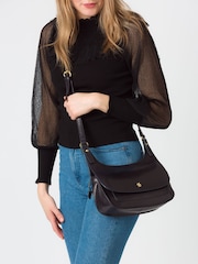 Conkca Ellipse Leather Cross-Body Bag - Image 1 of 6