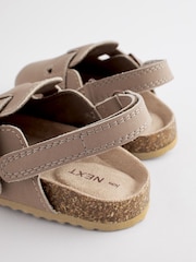 Stone Natural Leather Slip-On Clog Mules - Image 6 of 8