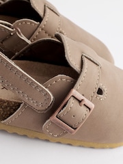 Stone Natural Leather Slip-On Clog Mules - Image 7 of 8