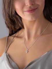 Beaverbrooks Sterling Silver Cubic Zirconia Pendant - Image 2 of 3