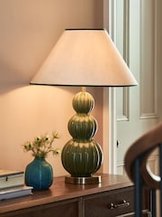 Nina Campbell Green Evelyn Large Table Lamp - Image 1 of 4