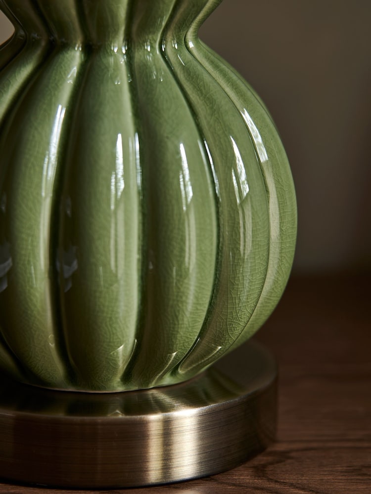Nina Campbell Green Evelyn Large Table Lamp - Image 4 of 4