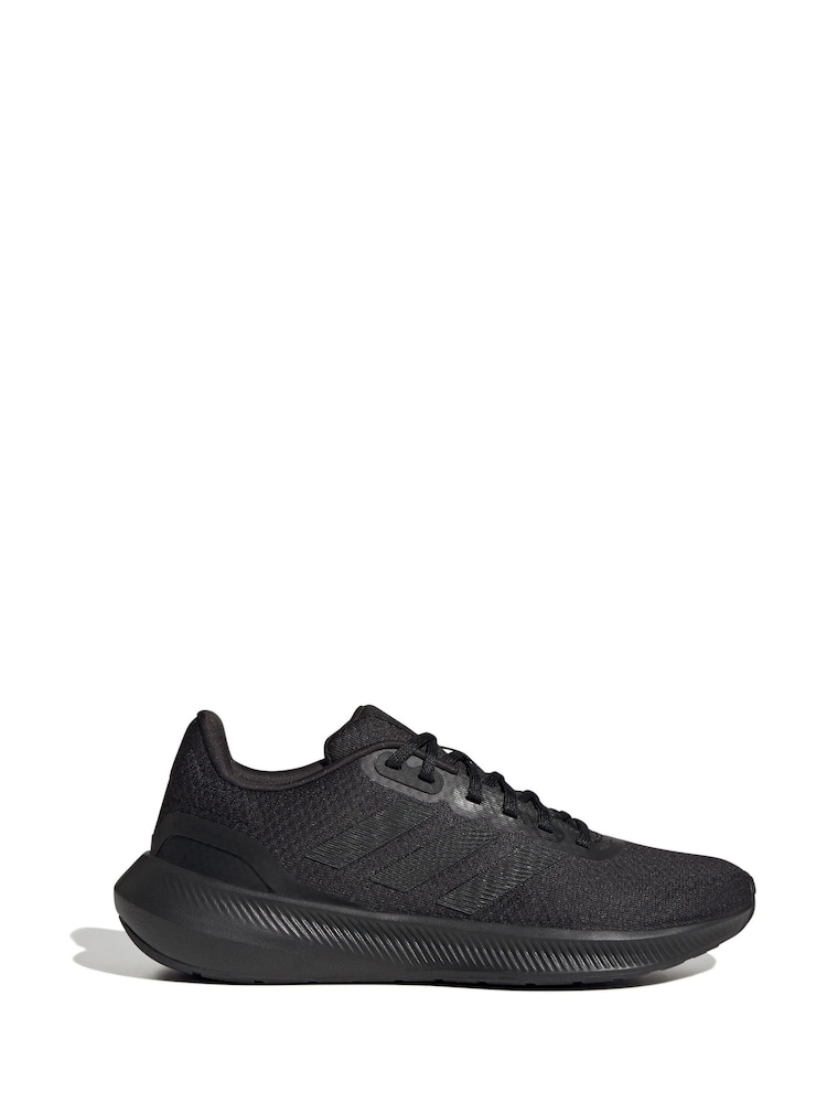 adidas Black Runfalcon 3.0 Trainers - Image 1 of 9