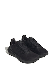 adidas Black Runfalcon 3.0 Trainers - Image 3 of 9