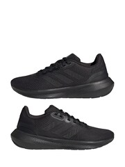 adidas Black Runfalcon 3.0 Trainers - Image 5 of 9