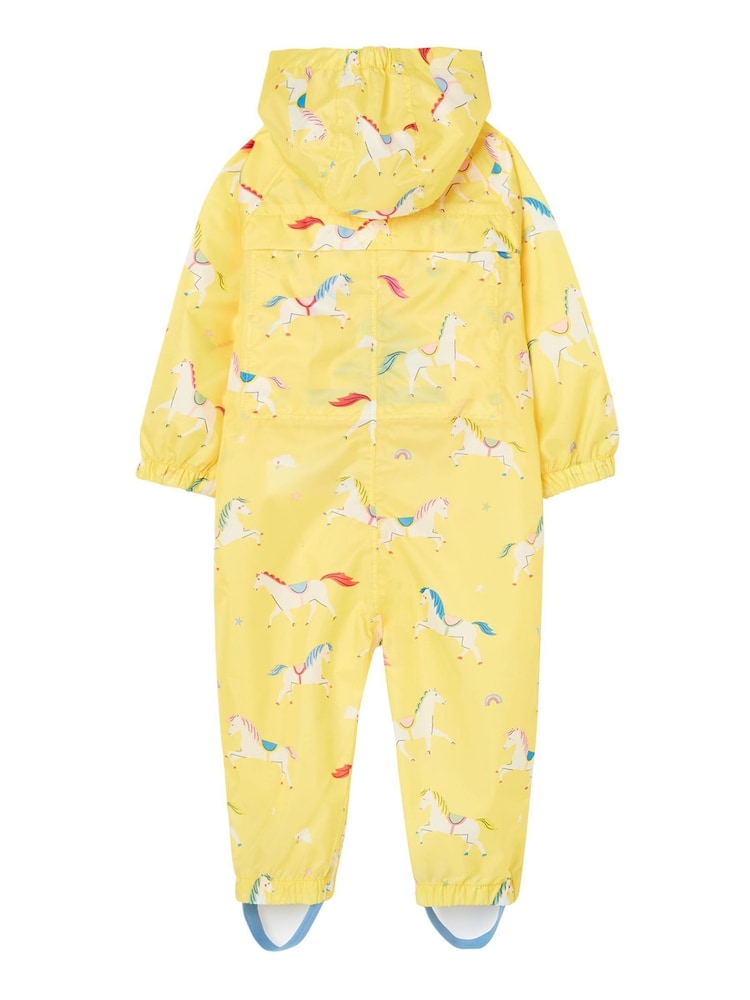Joules Rumena vodoodporna reciklirana obleka Puddlesuit 1-3 let - Slika 2 iz 6