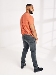 FatFace Grey Slim Wash Jeans - Image 2 of 4