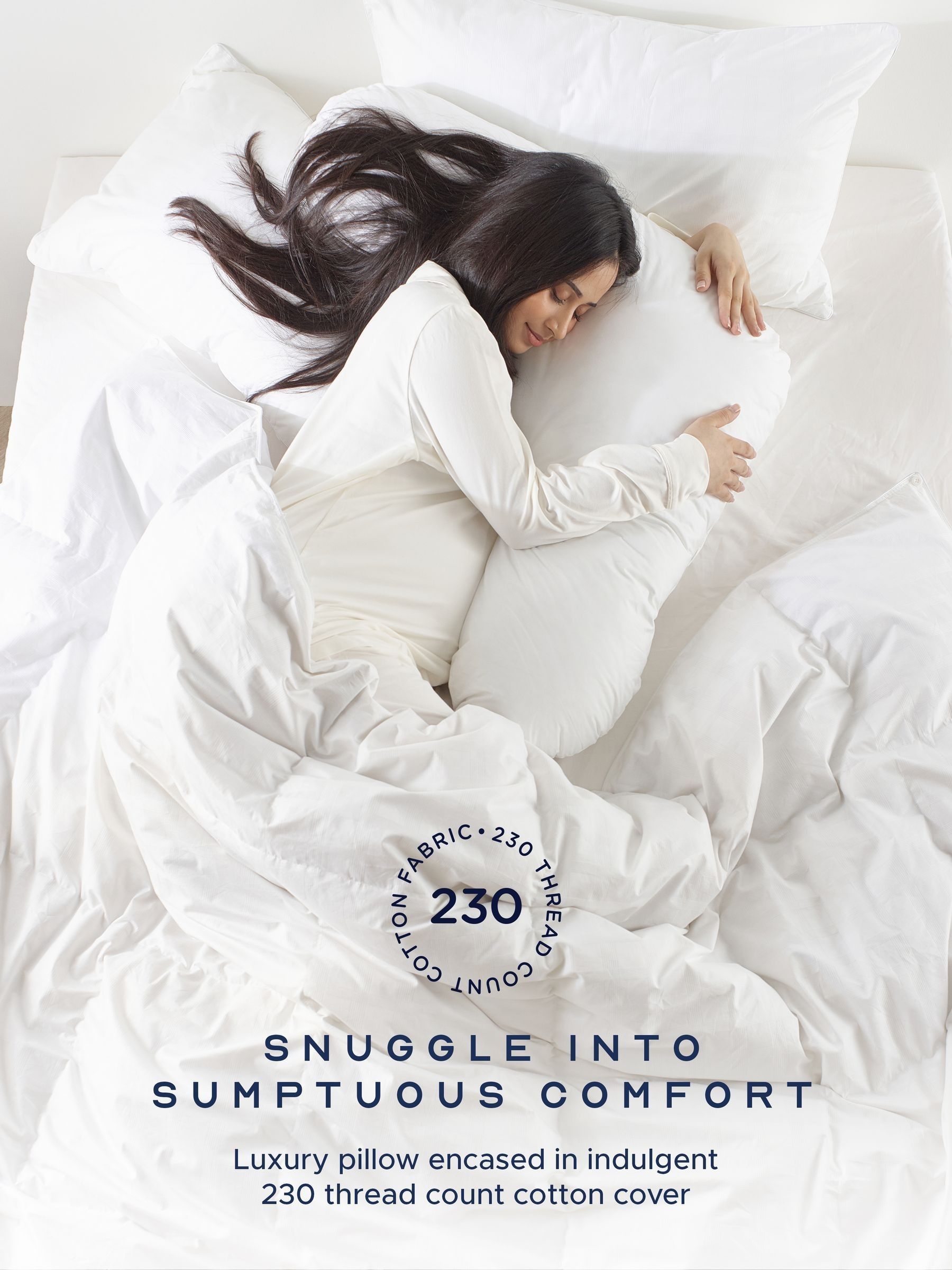 Buy Snuggledown V Shape Pregnancy 100 Cotton Pillow from the Next UK online shop