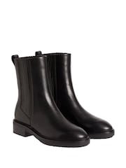 Calvin Klein Elevated Chelsea Black Boots - Image 1 of 5
