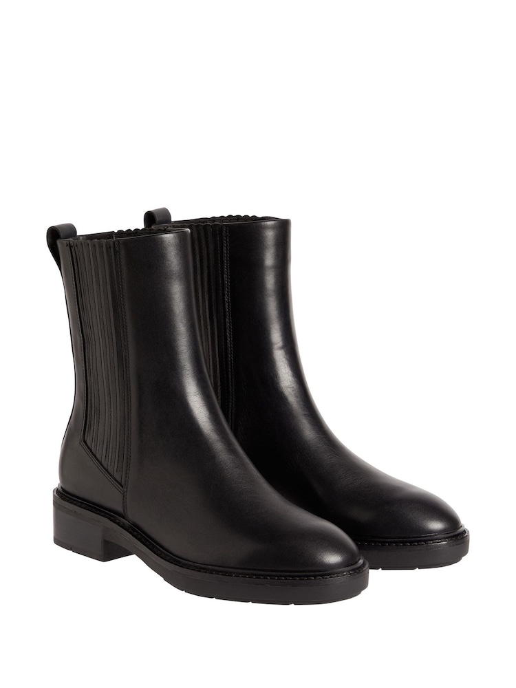 Calvin Klein Elevated Chelsea Black Boots - Image 1 of 5
