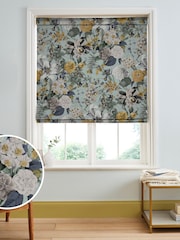 Graham & Brown Cream Morning Glasshouse Flora Made to Measure Roman 100% Cotton Blind - Image 1 of 6