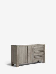 Grey Heath Oak Effect Large Sideboard - Image 8 of 11