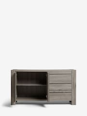Grey Heath Oak Effect Large Sideboard - Image 9 of 11