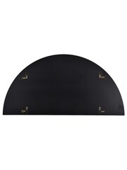 Libra Interiors Clear Half Moon Wall Mirror - Image 4 of 4