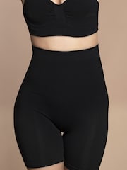 Bye Bra Black Seamless Shorts - Image 1 of 5