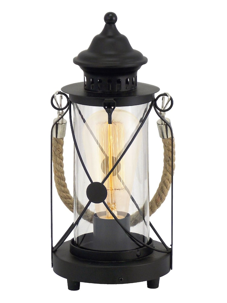 Eglo Black Bradford 1 Light Table Lamp - Image 2 of 3