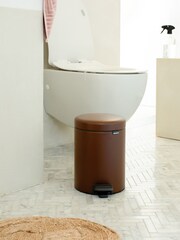 Brabantia Brown NewIcon 5L Pedal Bin - Image 1 of 6