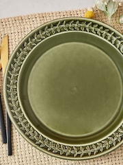 Portmeirion Green Botanic Garden Harmony Set of 4 Plates - Image 1 of 6