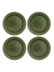 Portmeirion Green Botanic Garden Harmony Set of 4 Plates - Image 6 of 6