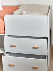 Grey Kids Alix Storage Cabin Bed Frame - Image 3 of 7