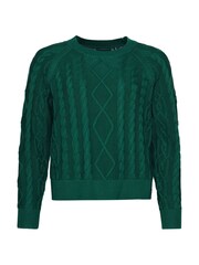 Superdry Green Vintage Cotton Cable Knit Jumper - Image 6 of 6