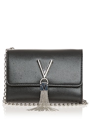 Черный - Valentino Bags сумка с длинным ремешком и кисточками Divina - Image 1 of 8