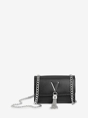 Черный - Valentino Bags сумка с длинным ремешком и кисточками Divina - Image 2 of 8