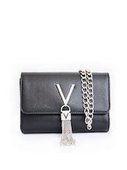Черный - Valentino Bags сумка с длинным ремешком и кисточками Divina - Image 5 of 8