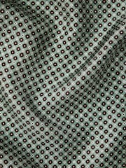 Reiss Light Green Bampton Silk Pocket Square - Image 5 of 5