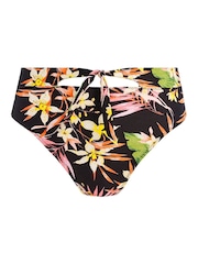 Freya Savanna Sunset High Waist Black Bikini Briefs - Image 5 of 5
